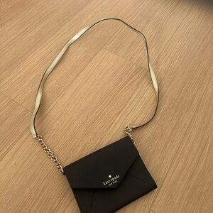 Kate Spade Black and Gold Crossbody Bag